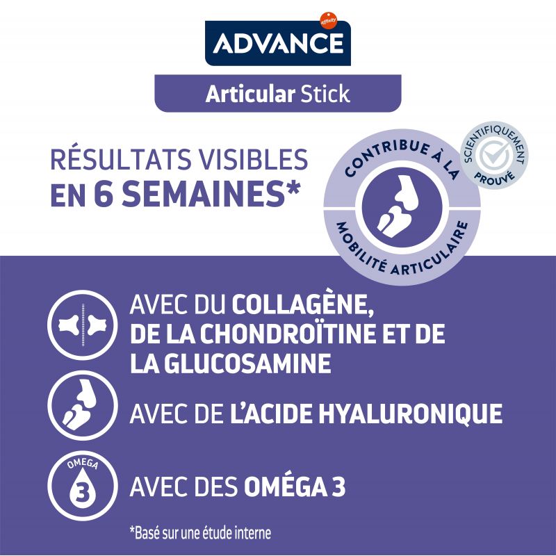 Advance Chien Snack Articular - Boîte de 14 x 155 g