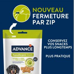 Advance Chien Snack Hypoallergenic - Boîte de 7 x 150 g