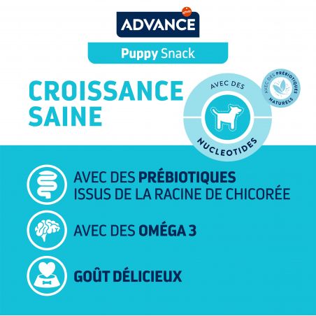 Advance Chien Snack Puppy - Boîte de 7 x 150 g