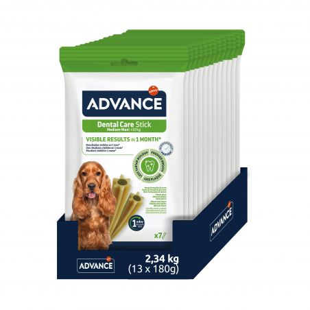 Advance Chien Snack Dental Control - boîte de 13 x 180 g