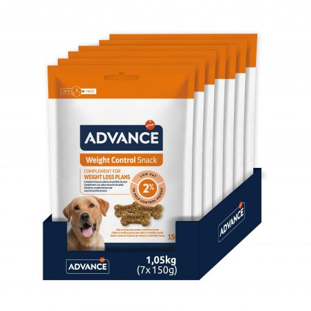 Advance Chien Snack Appetit Control - boîte de 7 x 150 g