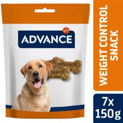 Advance Chien Snack Appetit Control - boîte de 7 x 150 g