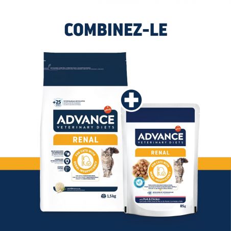 Advance Chat Renal poulet 12 sachets de 85 g