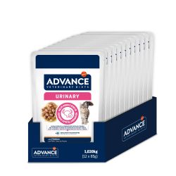 Advance Chat Urinary Poulet - Sachet Repas 12 x 85 g