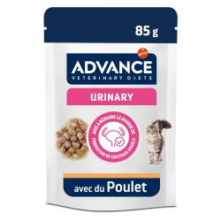 Advance Chat Urinary Poulet - Sachet Repas 12 x 85 g