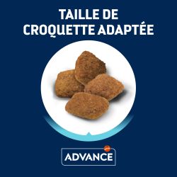 Advance Active Defense Chien Vitality +7 Senior Medium au Poulet Sac de 3 kg