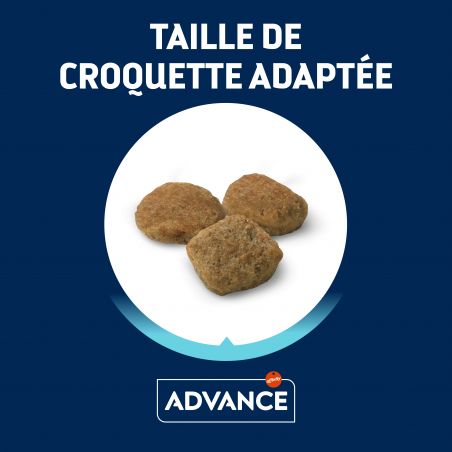 Advance Active Defense Chien Vitality +8 Senior Mini au Poulet Sac de 3 kg
