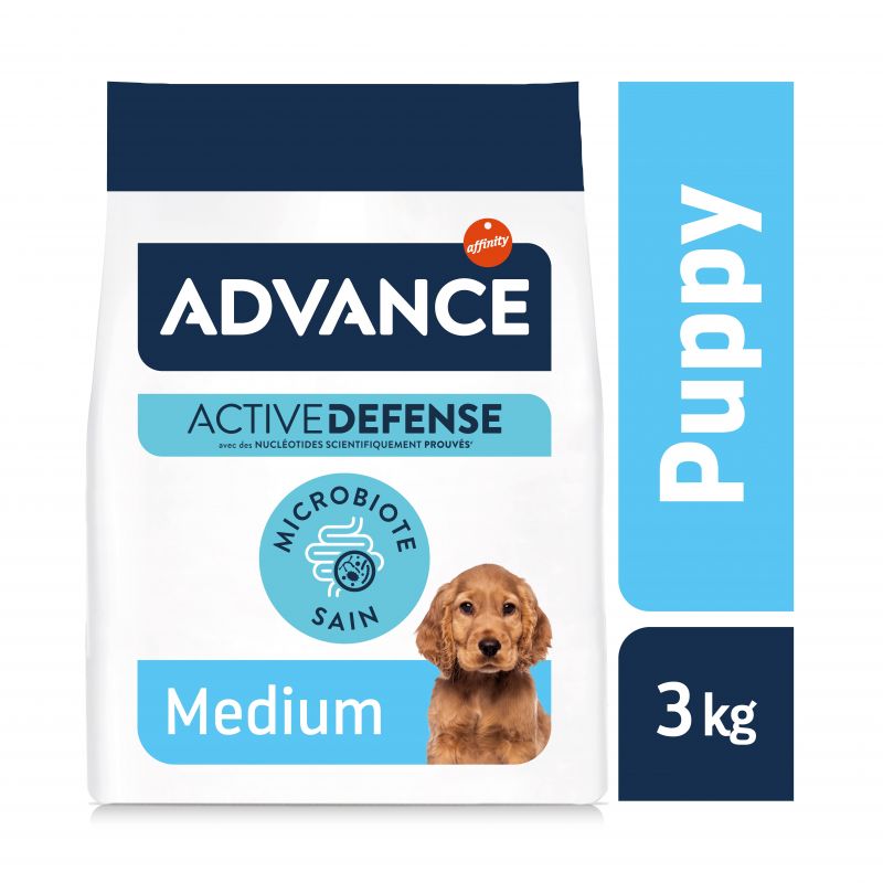 Advance Active Defense Chien Puppy Medium Poulet sac de 3 kg