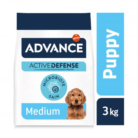 Advance Active Defense Chien Puppy Medium Poulet sac de 3 kg