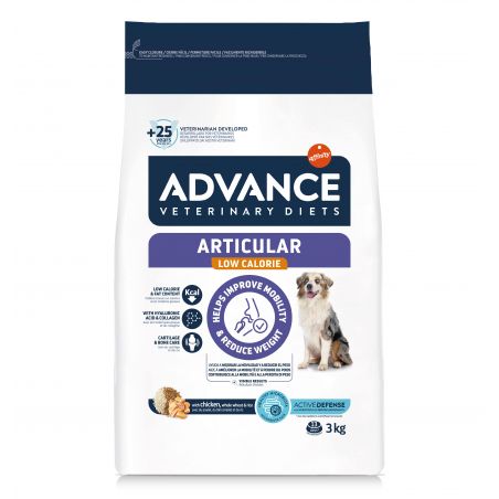 Advance Active Defense Chien Articular Low Calorie Poulet sac de 3 kg
