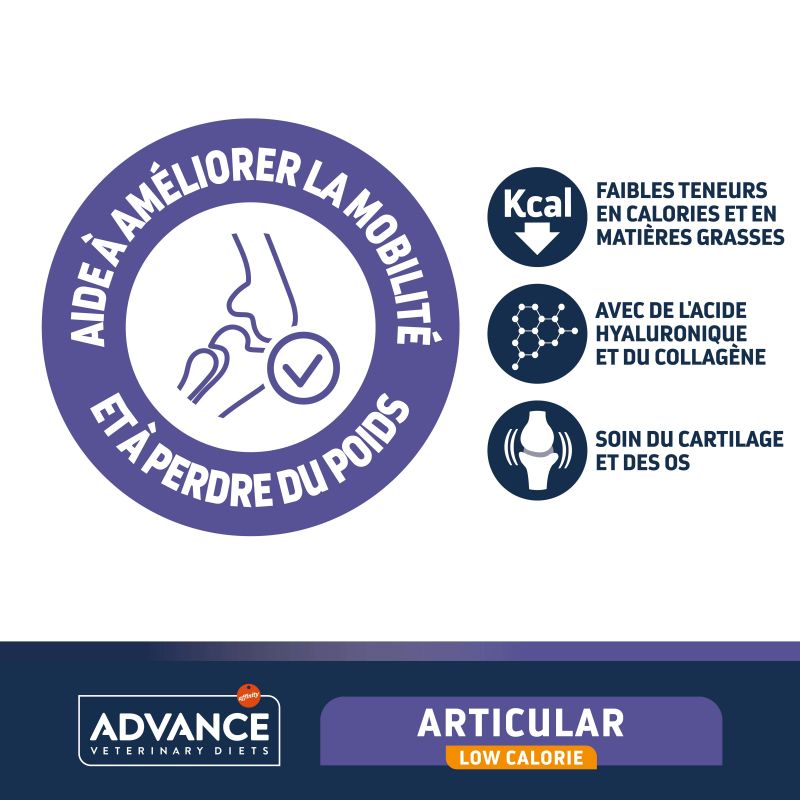Advance Active Defense Chien Articular Low Calorie Poulet sac de 3 kg