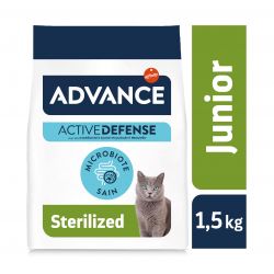 Advance Active Defense Chat Junior Sterilized Poulet sac de 1,5 kg
