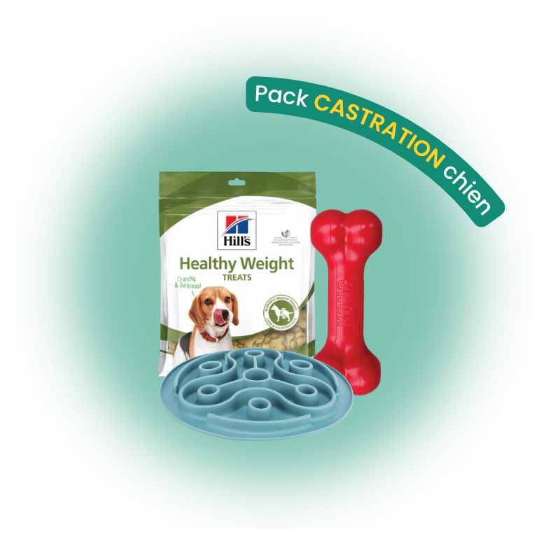 Pack castration chien